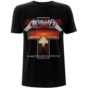 Metallica - Master Of Puppets Cross Uni Bl i gruppen MERCHANDISE / T-shirt / Hårdrock hos Bengans Skivbutik AB (5544781)