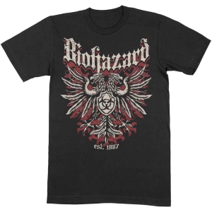 Biohazard - Biohazard Crest Uni Bl  i gruppen MERCHANDISE / T-shirt / Hårdrock hos Bengans Skivbutik AB (5544794r)