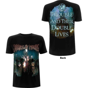 Cradle Of Filth - Trouble & Their Double Lives Uni Bl  i gruppen MERCHANDISE / T-shirt / Hårdrock hos Bengans Skivbutik AB (5544806r)
