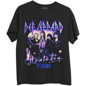 Def Leppard - Hysteria Tour Uni Bl  i gruppen MERCHANDISE / T-shirt / Hårdrock hos Bengans Skivbutik AB (5544816r)