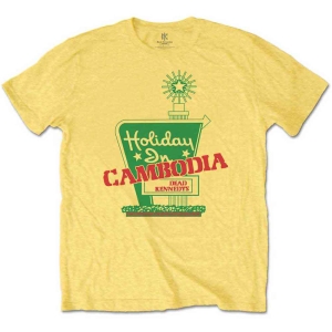 Dead Kennedys - Holiday In Cambodia Uni Yell  i gruppen MERCHANDISE / T-shirt / Punk hos Bengans Skivbutik AB (5544832r)