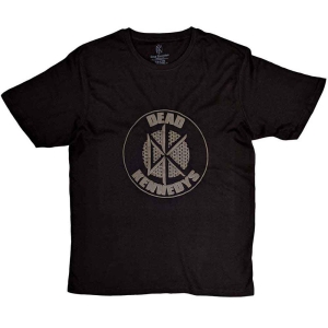 Dead Kennedys - Circle Logo Hi-Build Uni Bl  i gruppen MERCHANDISE / T-shirt / Punk hos Bengans Skivbutik AB (5544838r)