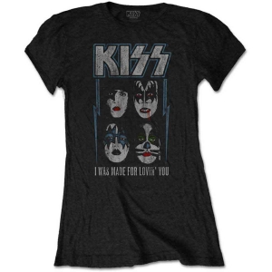 Kiss - Made For Lovin' You Lady Bl  i gruppen MERCHANDISE / T-shirt / Hårdrock hos Bengans Skivbutik AB (5544855r)