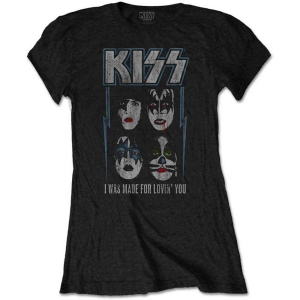 Kiss - Made For Lovin' You Lady Bl i gruppen MERCHANDISE / T-shirt / Hårdrock hos Bengans Skivbutik AB (5544855r)