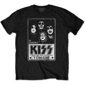 Kiss - Tonight Uni Bl  i gruppen MERCHANDISE / T-shirt / Hårdrock hos Bengans Skivbutik AB (5544874r)