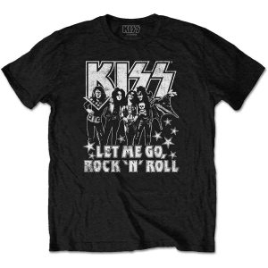 Kiss - Let Me Go Uni Bl  i gruppen MERCHANDISE / T-shirt / Hårdrock hos Bengans Skivbutik AB (5544877r)