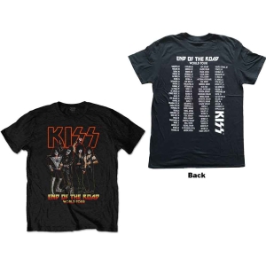 Kiss - End Of The Road Tour Uni Bl i gruppen MERCHANDISE / T-shirt / Hårdrock hos Bengans Skivbutik AB (5544882r)