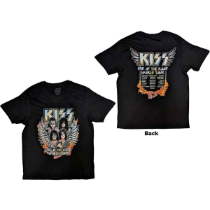 Kiss - End Of The Road Wings Uni Bl i gruppen MERCHANDISE / T-shirt / Hårdrock hos Bengans Skivbutik AB (5544894r)