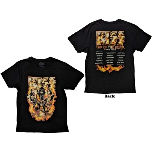 Kiss - End Of The Road Tour Orange Uni Bl  i gruppen MERCHANDISE / T-shirt / Hårdrock hos Bengans Skivbutik AB (5544895r)