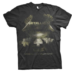 Metallica - Master Of Puppets Distressed Bl T-Shirt i gruppen MERCHANDISE / T-shirt / Nyheter / Hårdrock hos Bengans Skivbutik AB (5544903r)