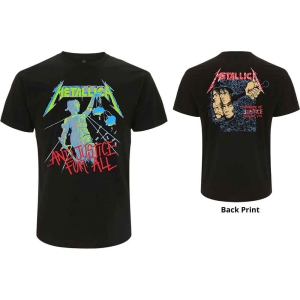 Metallica - And Justice For All (Original) Uni Bl  i gruppen MERCHANDISE / T-shirt / Hårdrock hos Bengans Skivbutik AB (5544906r)