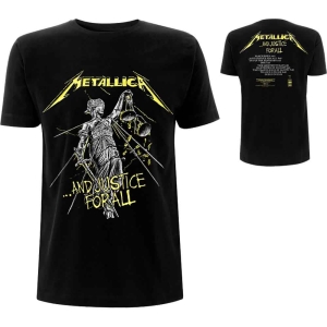 Metallica - And Justice For All Tracks Uni Bl  i gruppen MERCHANDISE / T-shirt / Hårdrock hos Bengans Skivbutik AB (5544907r)