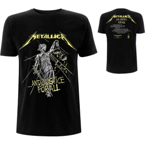 Metallica - And Justice For All Tracks Uni Bl i gruppen MERCHANDISE / T-shirt / Hårdrock hos Bengans Skivbutik AB (5544907r)
