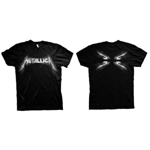 Metallica - Spiked Uni Bl  i gruppen MERCHANDISE / T-shirt / Hårdrock hos Bengans Skivbutik AB (5544913r)