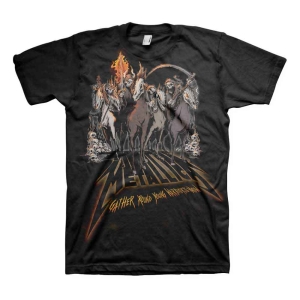 Metallica - 40Th Anniversary Horsemen Uni Bl  i gruppen MERCHANDISE / T-shirt / Hårdrock hos Bengans Skivbutik AB (5544925r)