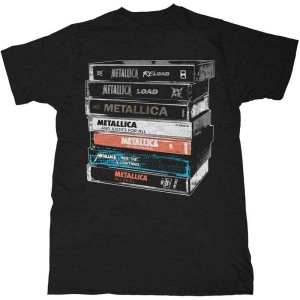 Metallica - Metallica Cassette Uni Bl S i gruppen MERCHANDISE / T-shirt / Hårdrock hos Bengans Skivbutik AB (5544930r)