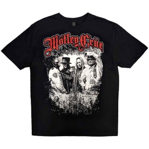 Motley Crue - Greatest Hits Bandshot Uni Bl i gruppen MERCHANDISE / T-shirt / Hårdrock hos Bengans Skivbutik AB (5544952r)