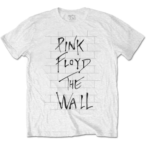 Pink Floyd - The Wall Wall & Logo Uni Wht i gruppen MERCHANDISE / T-shirt / Pop-Rock hos Bengans Skivbutik AB (5545076)