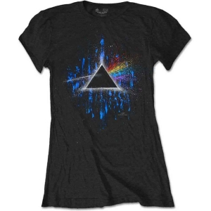 Pink Floyd - Dsotm Blue Splatter Lady Bl  i gruppen MERCHANDISE / T-shirt / Pop-Rock hos Bengans Skivbutik AB (5545554r)