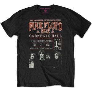 Pink Floyd - Carnegie '72 Uni Bl Eco  i gruppen MERCHANDISE / T-shirt / Pop-Rock hos Bengans Skivbutik AB (5545566r)