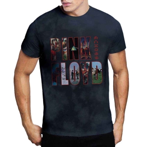 Pink Floyd - Echoes Album Montage Uni Bl Dip-Dye  i gruppen MERCHANDISE / T-shirt / Pop-Rock hos Bengans Skivbutik AB (5545608r)