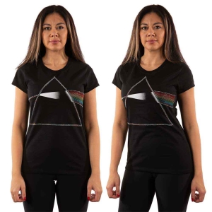 Pink Floyd - Dsotm Diamante Lady Bl  i gruppen MERCHANDISE / T-shirt / Pop-Rock hos Bengans Skivbutik AB (5545613r)