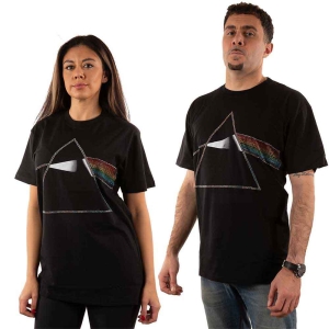 Pink Floyd - Dsotm Diamante Uni Bl  i gruppen MERCHANDISE / T-shirt / Pop-Rock hos Bengans Skivbutik AB (5545614r)