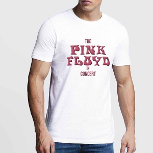 Pink Floyd - In Concert Uni Wht  i gruppen MERCHANDISE / T-shirt / Pop-Rock hos Bengans Skivbutik AB (5545617r)