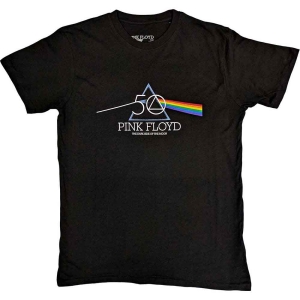 Pink Floyd - 50Th Prism Logo Uni Bl  i gruppen MERCHANDISE / T-shirt / Pop-Rock hos Bengans Skivbutik AB (5545619r)