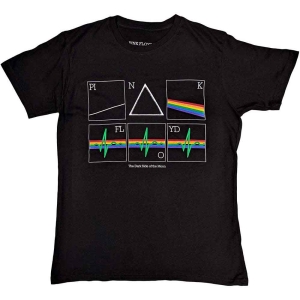 Pink Floyd - Prism Heart Beat Uni Bl  i gruppen MERCHANDISE / T-shirt / Pop-Rock hos Bengans Skivbutik AB (5545624r)
