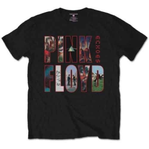 Pink Floyd - Echoes Album Montage Uni Bl  i gruppen MERCHANDISE / T-shirt / Pop-Rock hos Bengans Skivbutik AB (5545643r)