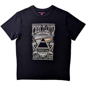 Pink Floyd - Carnegie Hall Poster Uni Bl  i gruppen MERCHANDISE / T-shirt / Pop-Rock hos Bengans Skivbutik AB (5545648r)