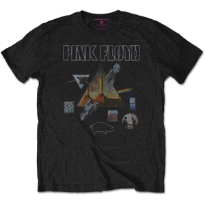 Pink Floyd - Montage Uni Bl  i gruppen MERCHANDISE / T-shirt / Pop-Rock hos Bengans Skivbutik AB (5545654r)