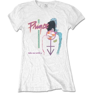 Prince - Take Me With U Lady Wht  i gruppen MERCHANDISE / T-shirt / Pop-Rock hos Bengans Skivbutik AB (5545847r)