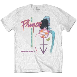 Prince - Take Me With U Uni Wht  i gruppen MERCHANDISE / T-shirt / Pop-Rock hos Bengans Skivbutik AB (5545848r)