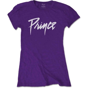 Prince - Logo Lady Purp  i gruppen MERCHANDISE / T-shirt / Pop-Rock hos Bengans Skivbutik AB (5545851r)