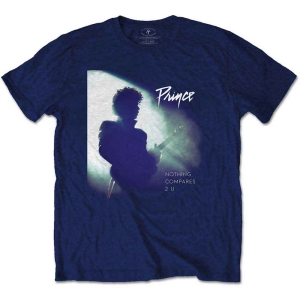 Prince - Nothing Compares 2 U Uni Navy  i gruppen MERCHANDISE / T-shirt / Pop-Rock hos Bengans Skivbutik AB (5545872r)