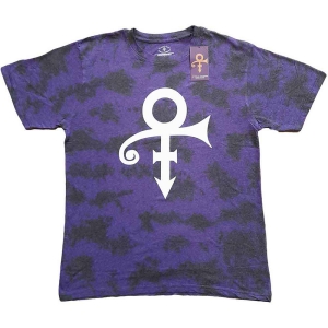 Prince - White Symbol Uni Bl Dip-Dye  i gruppen MERCHANDISE / T-shirt / Pop-Rock hos Bengans Skivbutik AB (5545877r)