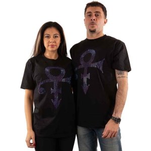 Prince - Purple Symbol Diamante Uni Bl  i gruppen MERCHANDISE / T-shirt / Pop-Rock hos Bengans Skivbutik AB (5545881r)