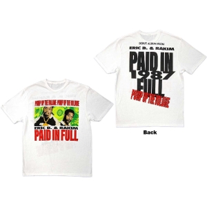 Eric B. & Rakim - Pump Up The Volume Uni Wht  i gruppen MERCHANDISE / T-shirt / Hip Hop-Rap hos Bengans Skivbutik AB (5546035r)