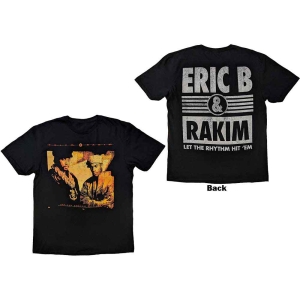 Eric B. & Rakim - Let The Rhythm Hit 'Em Uni Bl  i gruppen MERCHANDISE / T-shirt / Hip Hop-Rap hos Bengans Skivbutik AB (5546036r)
