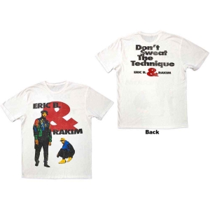 Eric B. & Rakim - Don't Sweat Uni Wht  i gruppen MERCHANDISE / T-shirt / Hip Hop-Rap hos Bengans Skivbutik AB (5546037r)