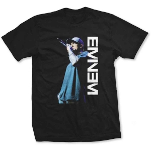 Eminem - Mic Pose Lady Bl  i gruppen MERCHANDISE / T-shirt / Hip Hop-Rap hos Bengans Skivbutik AB (5546048r)