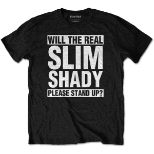 Eminem - The Real Slim Shady Uni Bl  i gruppen MERCHANDISE / T-shirt / Hip Hop-Rap hos Bengans Skivbutik AB (5546055r)