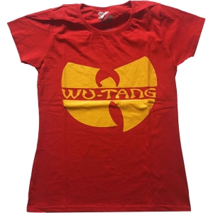 Wu-Tang Clan - Logo Lady Red 1Xs i gruppen MERCHANDISE / T-shirt / Hip Hop-Rap hos Bengans Skivbutik AB (5546140)