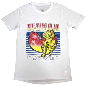 Wu-Tang Clan - Tiger Uni Wht  i gruppen MERCHANDISE / T-shirt / Hip Hop-Rap hos Bengans Skivbutik AB (5546196r)