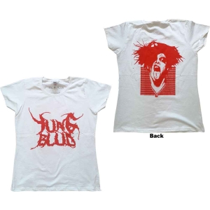 Yungblud - Deadhappy Lady Wht i gruppen MERCHANDISE / T-shirt / Pop-Rock hos Bengans Skivbutik AB (5546200r)