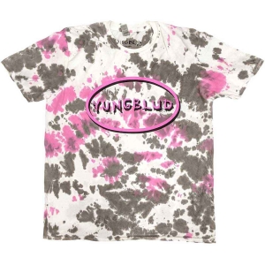 Yungblud - Scratch Logo Oval Uni Grey Dip-Dye  i gruppen MERCHANDISE / T-shirt / Pop-Rock hos Bengans Skivbutik AB (5546207r)