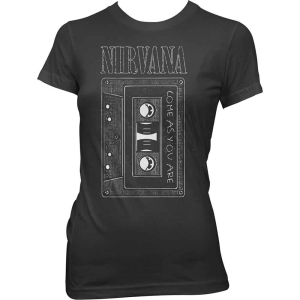 Nirvana - As You Are Tape Lady Bl  i gruppen MERCHANDISE / T-shirt / Pop-Rock hos Bengans Skivbutik AB (5546471r)