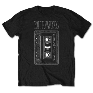 Nirvana - As You Are Tape Uni Bl  i gruppen MERCHANDISE / T-shirt / Pop-Rock hos Bengans Skivbutik AB (5546472r)